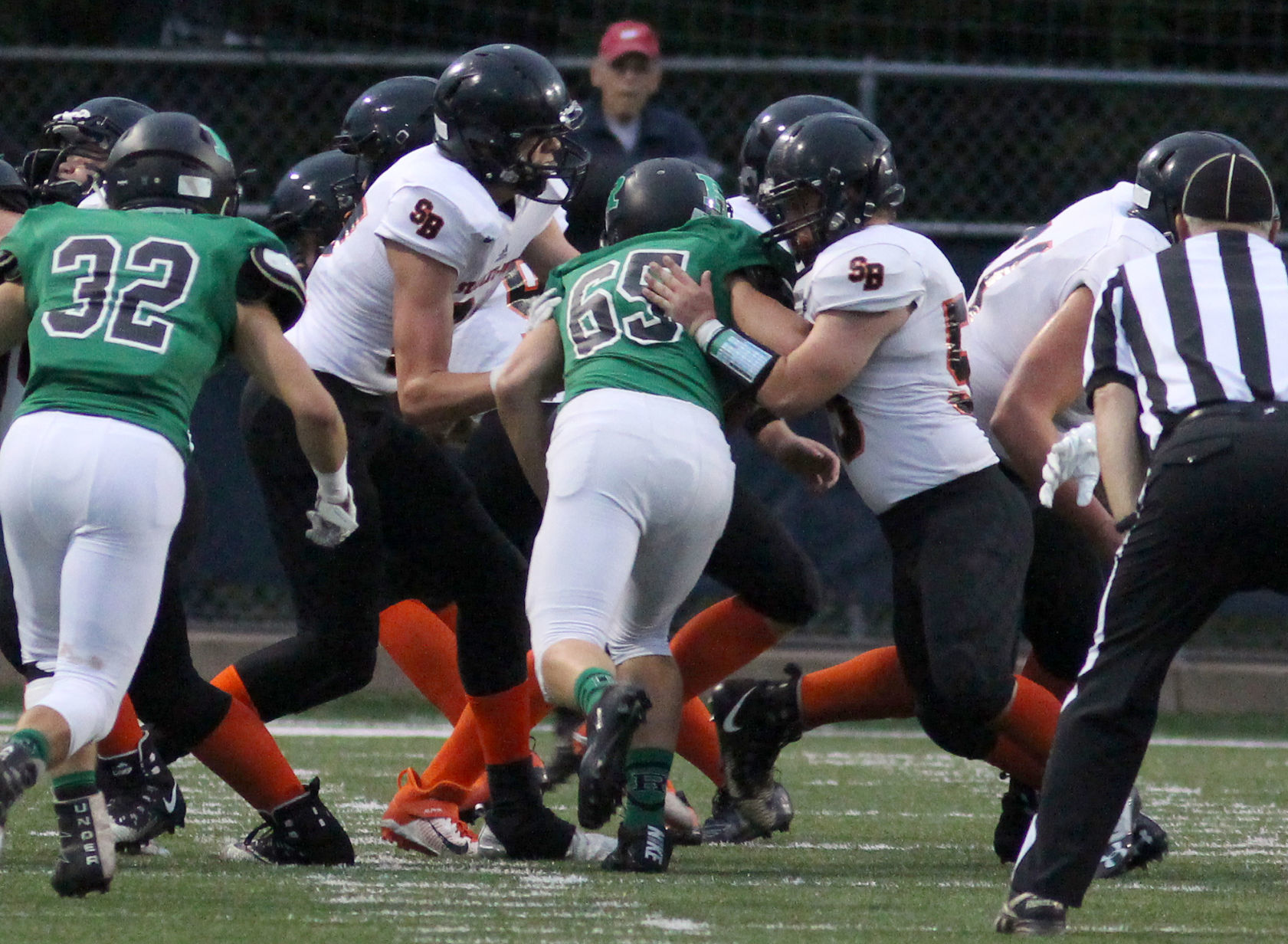 Stanley-Boyd football at Eau Claire Regis 9-5-19